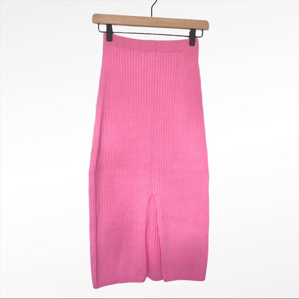 NWT Free People Pink Midi Skirt
